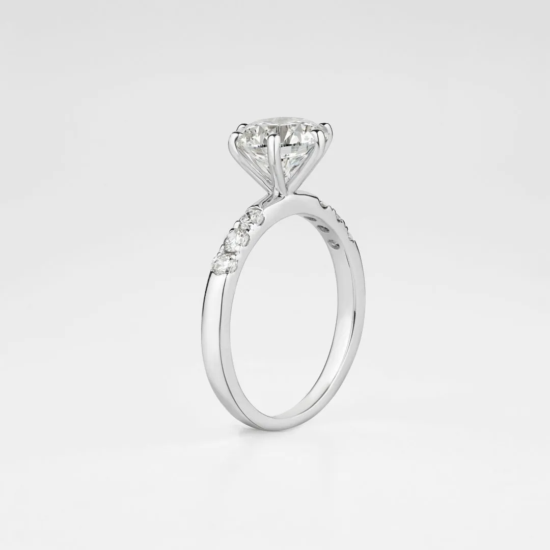 1 Carat Round Cut Diamond - J VVS2 - 0.91ct - 225912