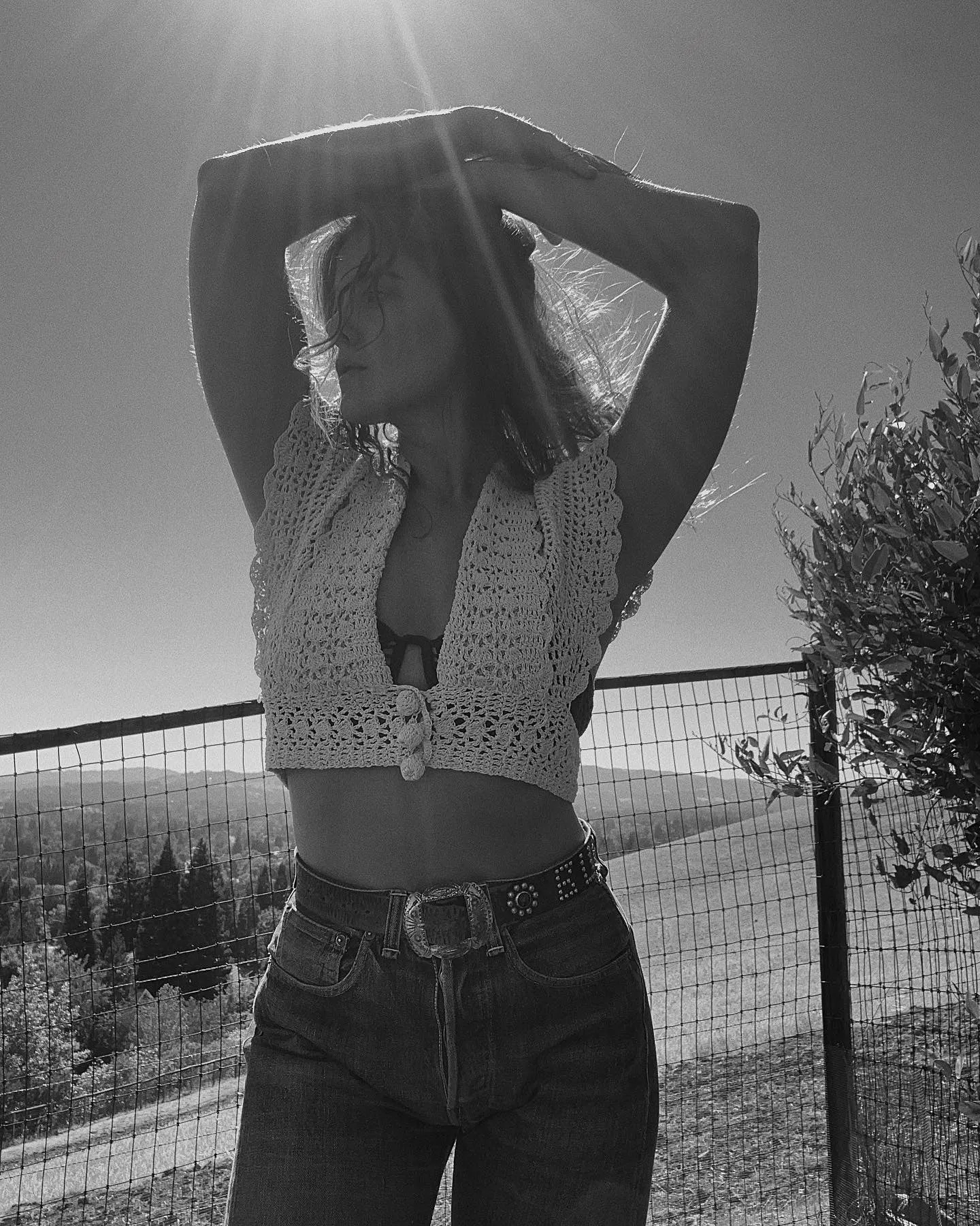 1930s Hand Crochet Cropped Cardigan Blouse