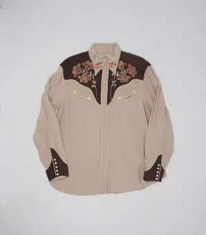 1950's Embroidered Western Shirts