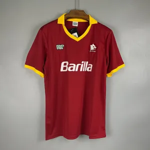 1989 - 1990 Roma Home - Retro Jersey