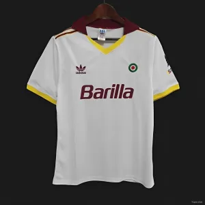 1991 - 1992 Roma Away - Retro Jersey