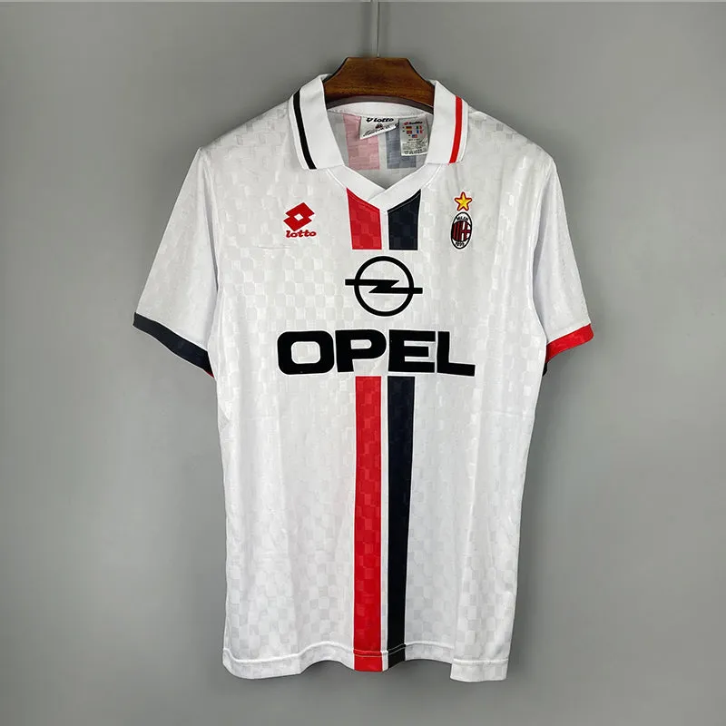 1995 - 1996 AC Milan Away  - Retro Jersey