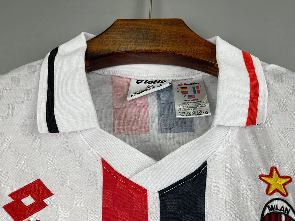 1995 - 1996 AC Milan Away  - Retro Jersey