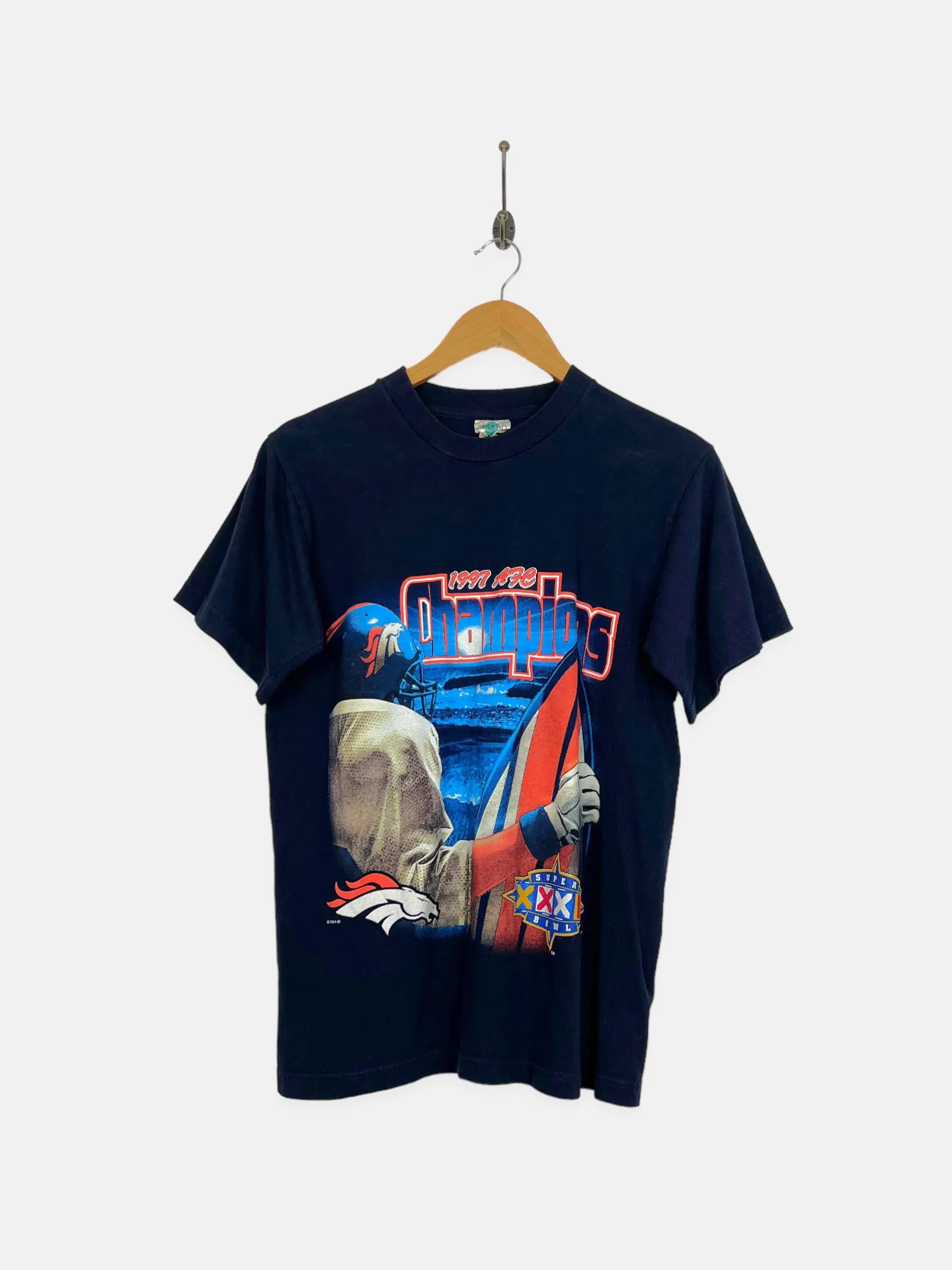 1997 Denver Broncos NFL Vintage T-Shirt Size 8