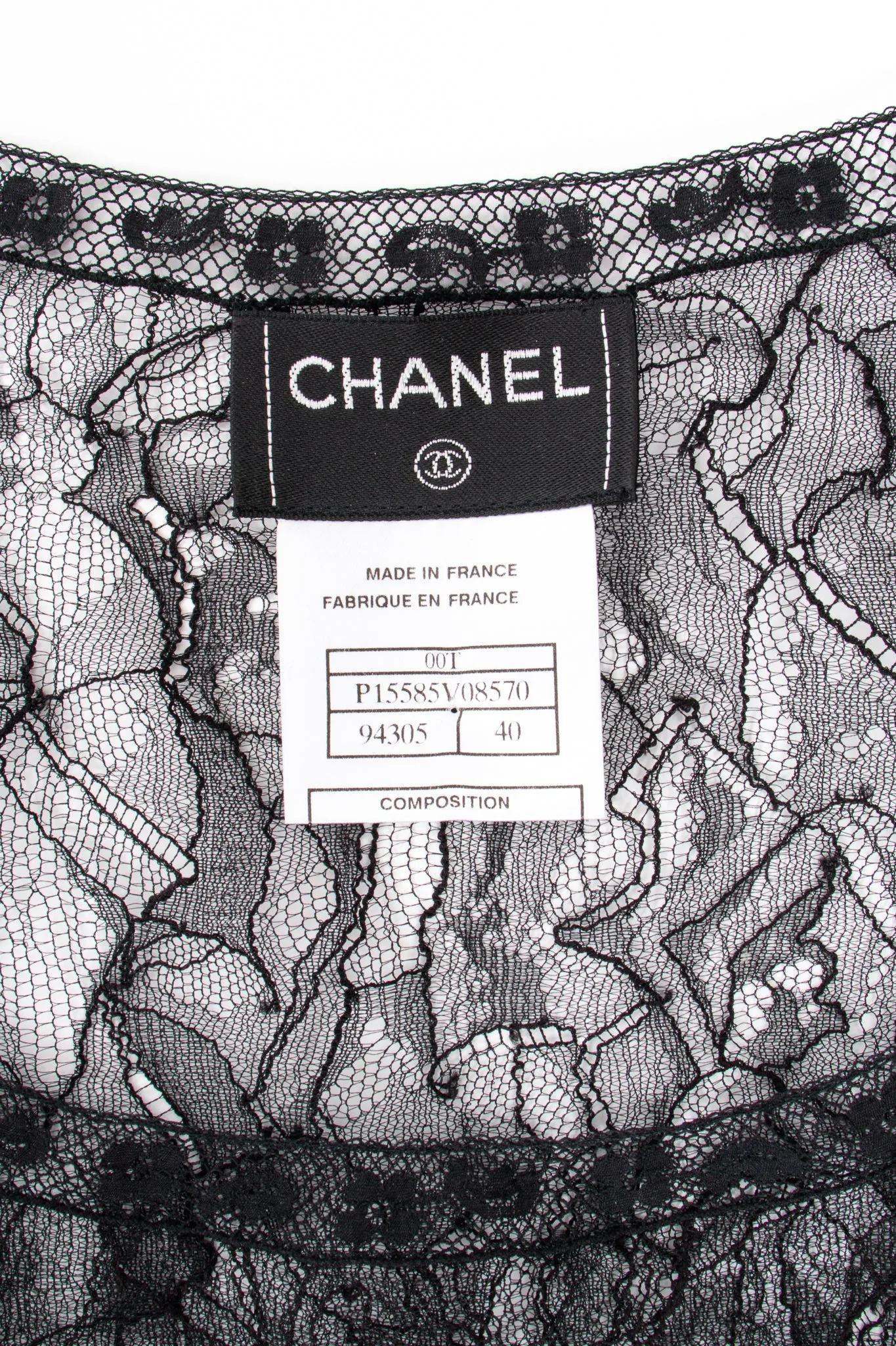 2000 Sheer Chantilly Lace Tank
