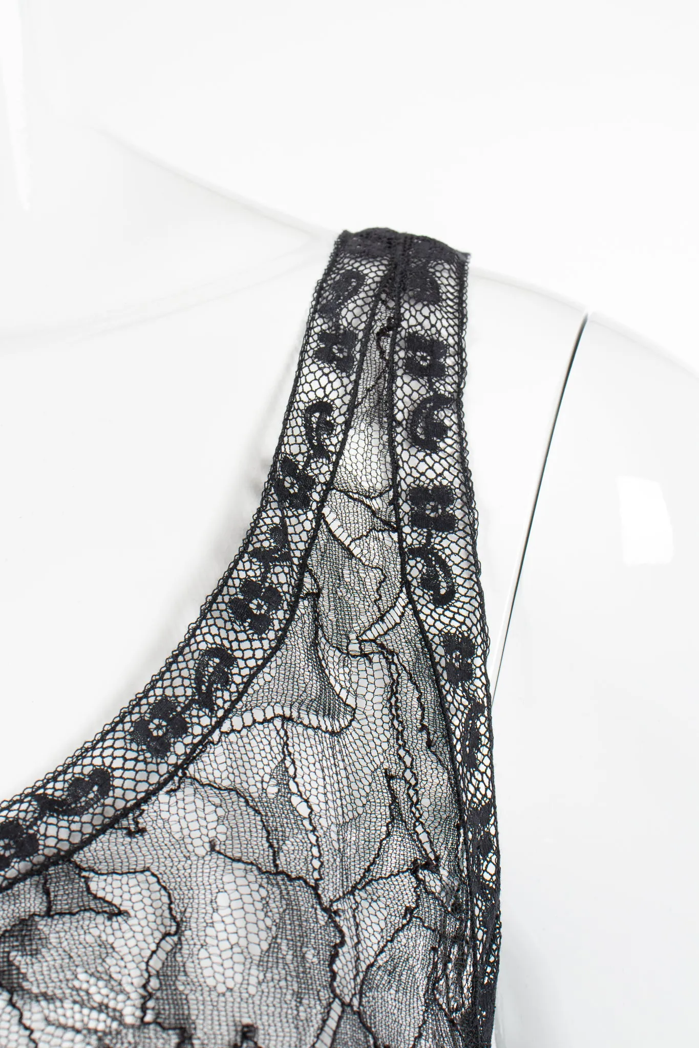 2000 Sheer Chantilly Lace Tank
