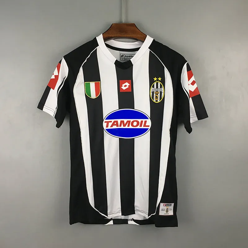 2002 - 2003 Juventus Home - NEDVED 11 Print - Retro Jersey