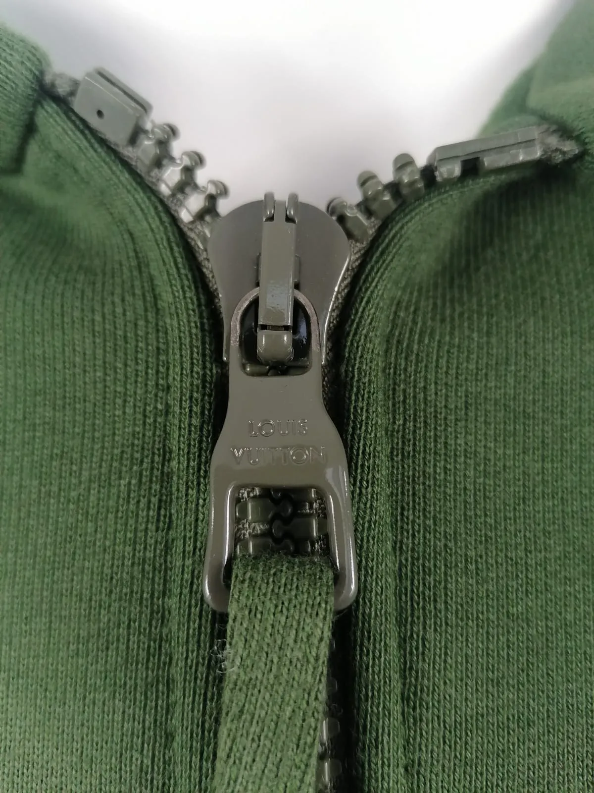 3D Patched Pocket Half Zipped Sweater