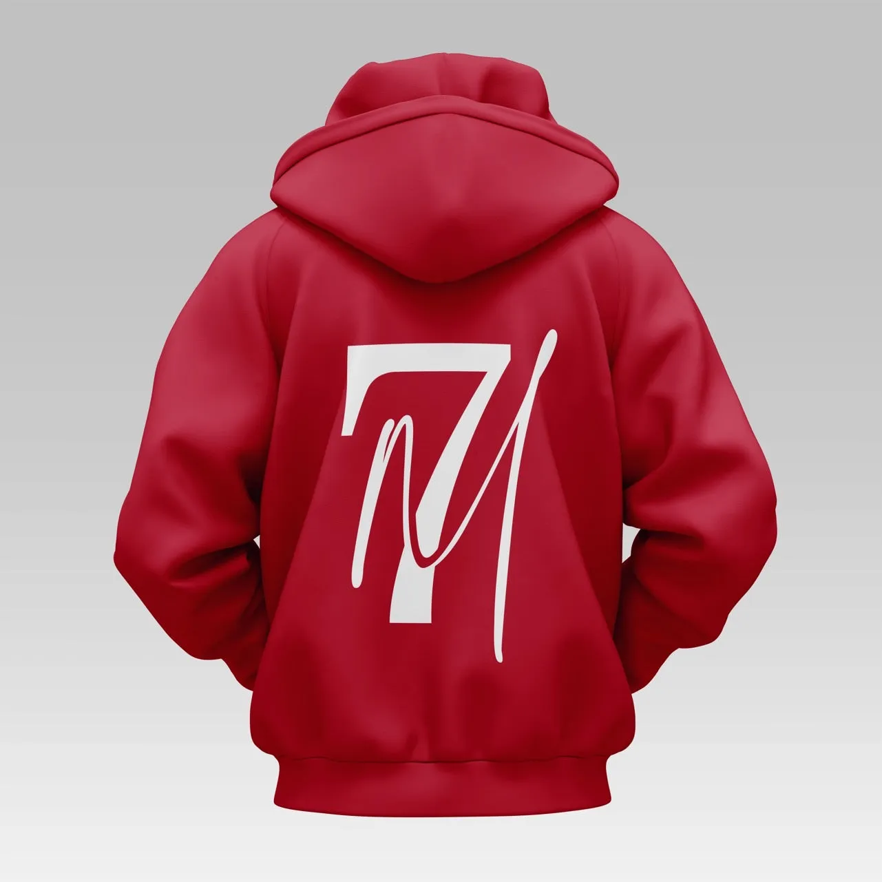 480 GSM Ethereal Ghost M7 Red & White