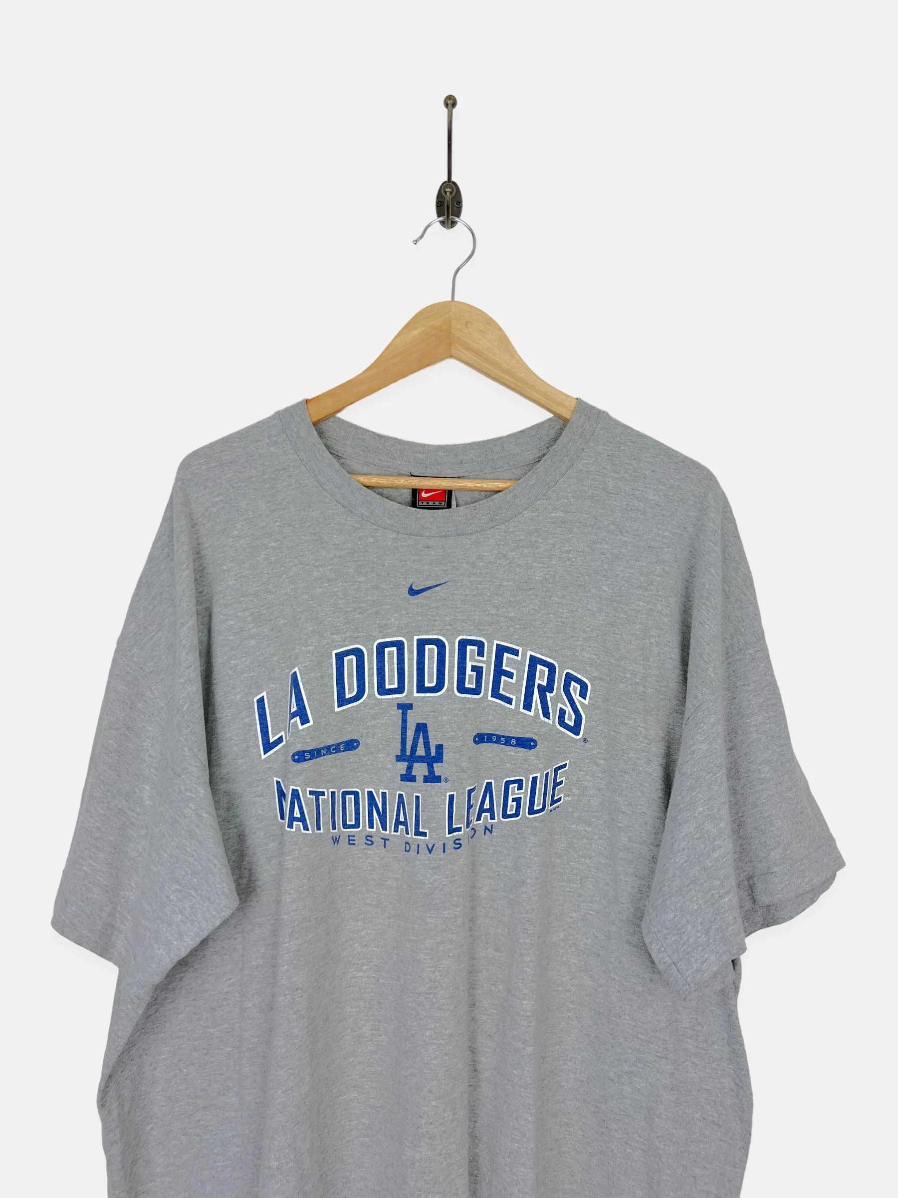 90's Nike LA Dodgers MLB Vintage T-Shirt Size 2-3XL