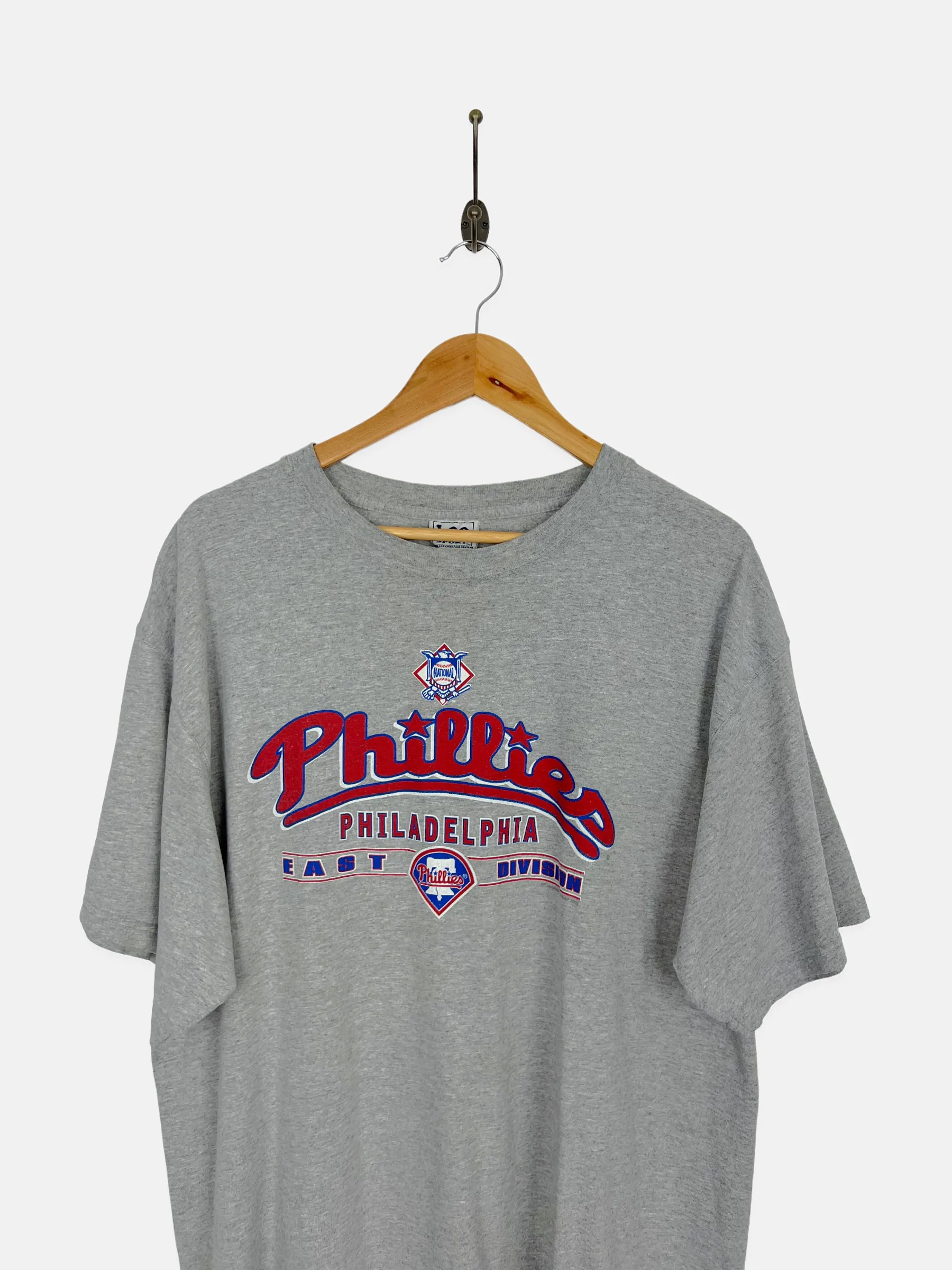 90's Philadelphia Phillies MLB Vintage T-Shirt Size XL-2XL