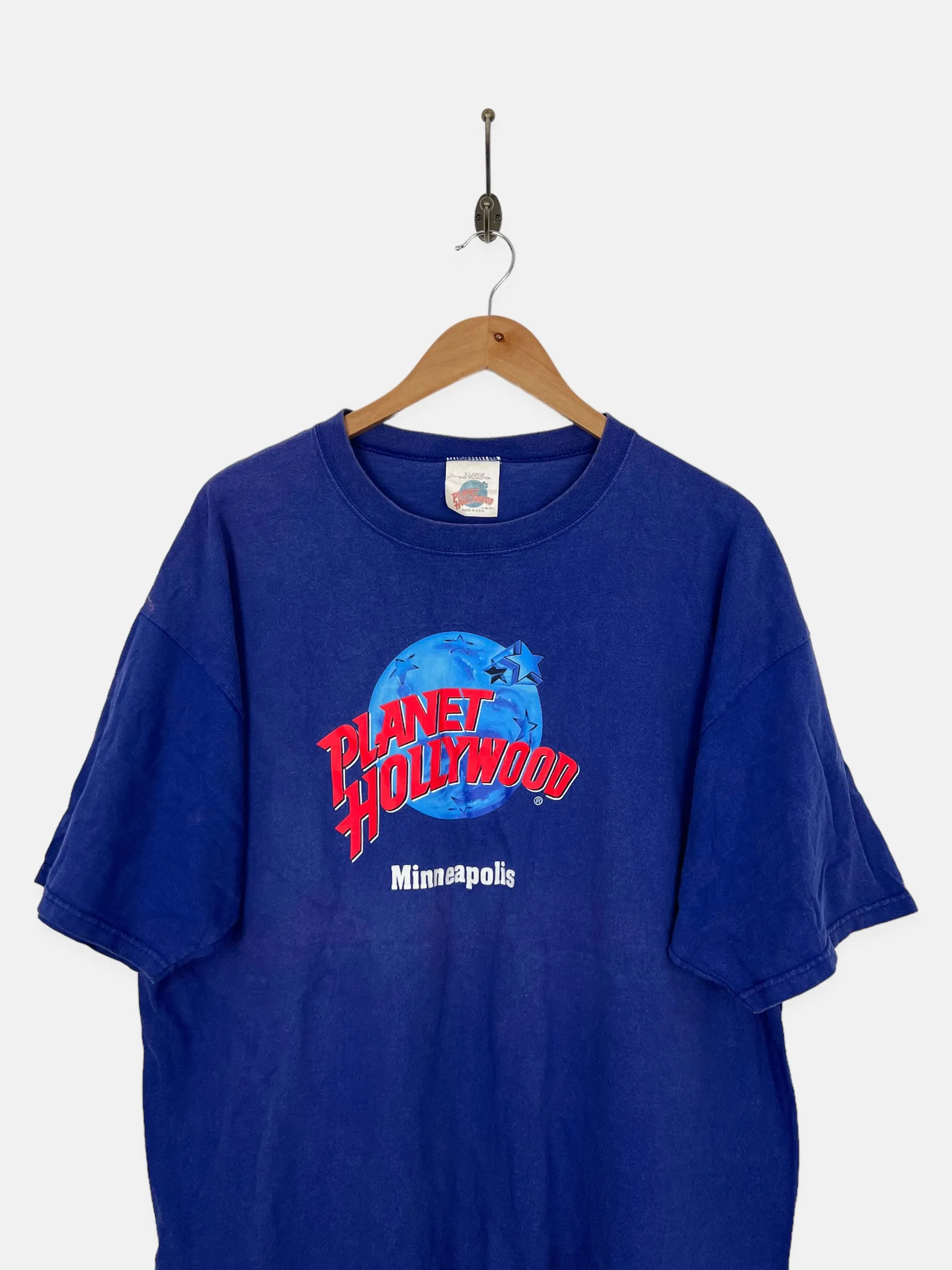 90's Planet Hollywood Minneapolis USA Made Vintage T-Shirt Size L-XL