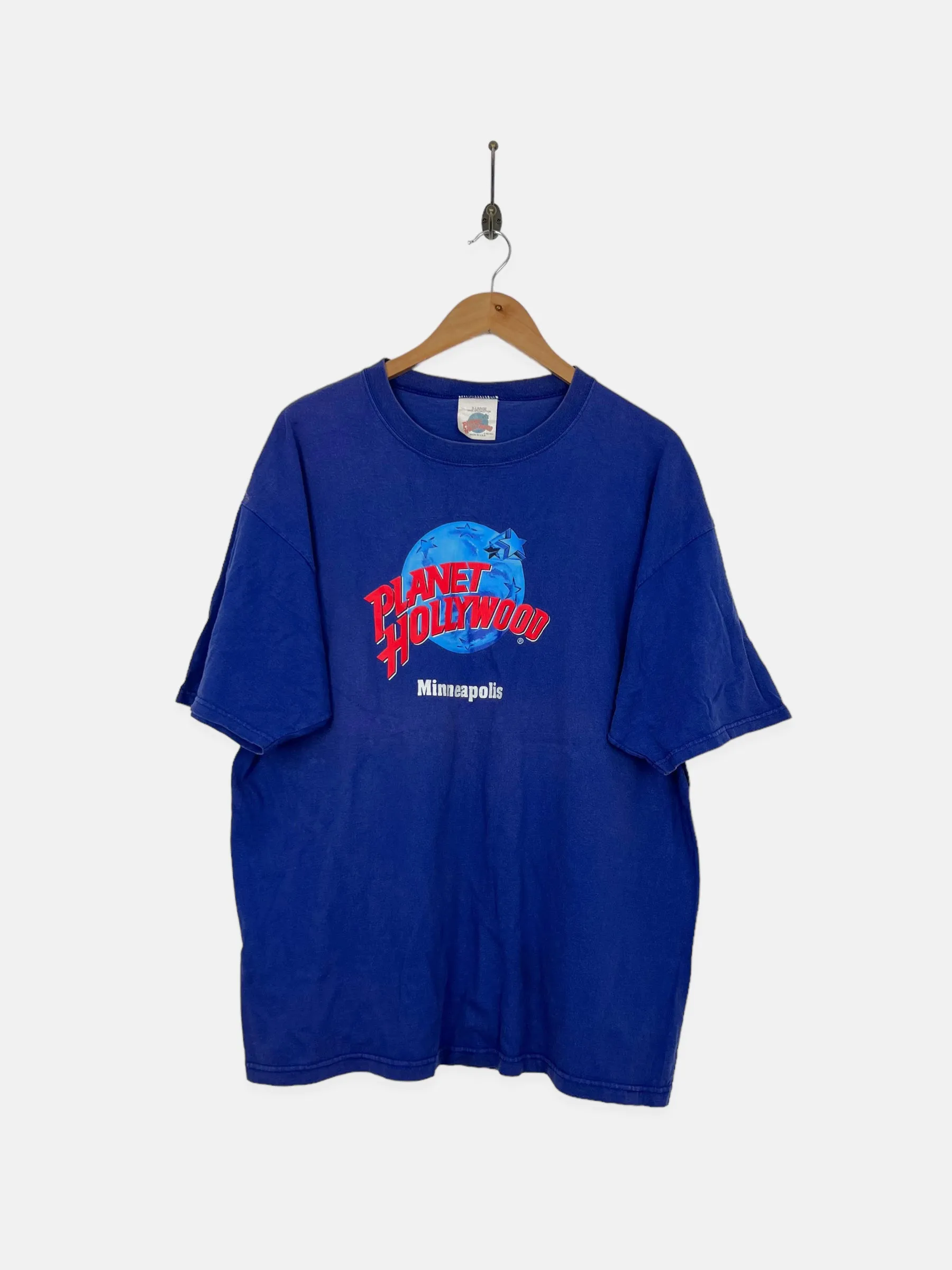 90's Planet Hollywood Minneapolis USA Made Vintage T-Shirt Size L-XL