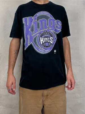 90's Sacramento Kings NBA Vintage T-Shirt Size L
