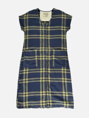 Ace & Jig Plaid Buttoned Maxi Dress
