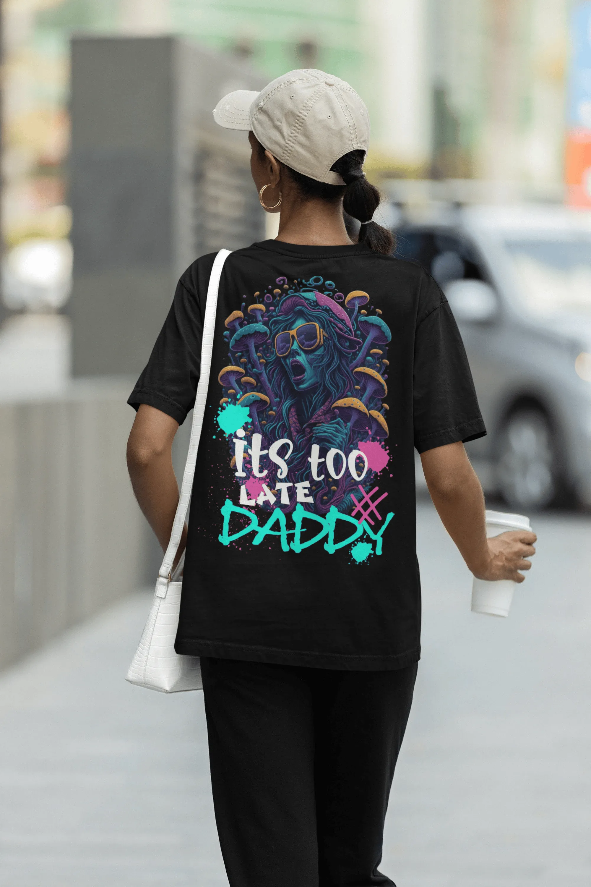 Acid Wear | It's too late Daddy Techno T-Shirt