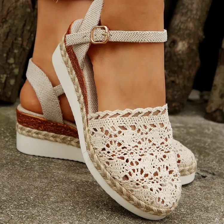 Adalyn - Chic Boho Wedges