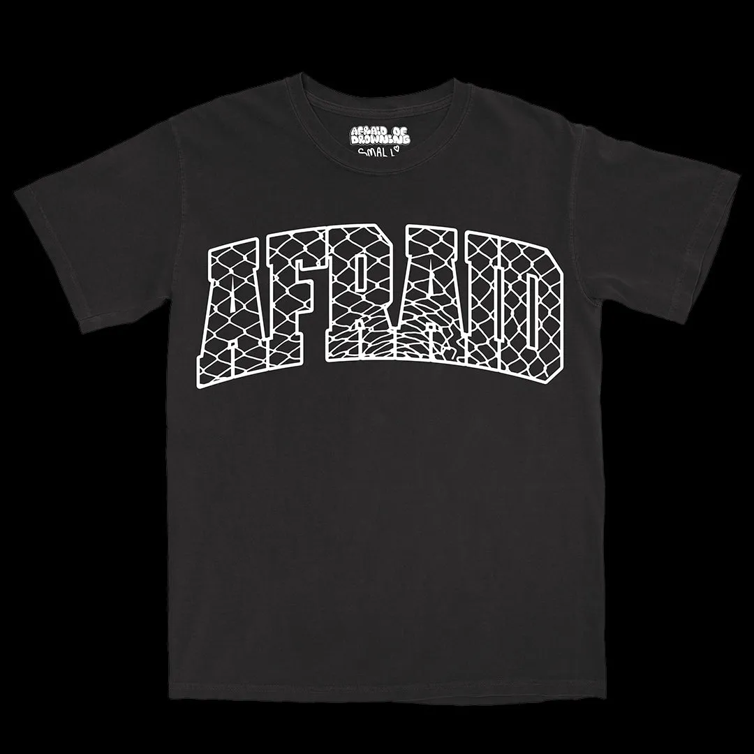 AFRAID FENCE BLACK SHIRT
