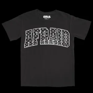 AFRAID FENCE BLACK SHIRT