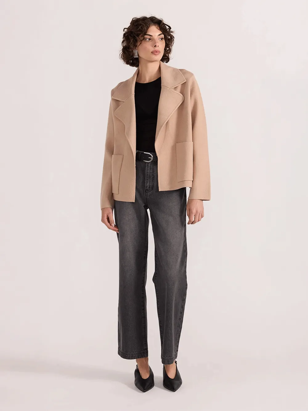 Aiden Crop Coatigan