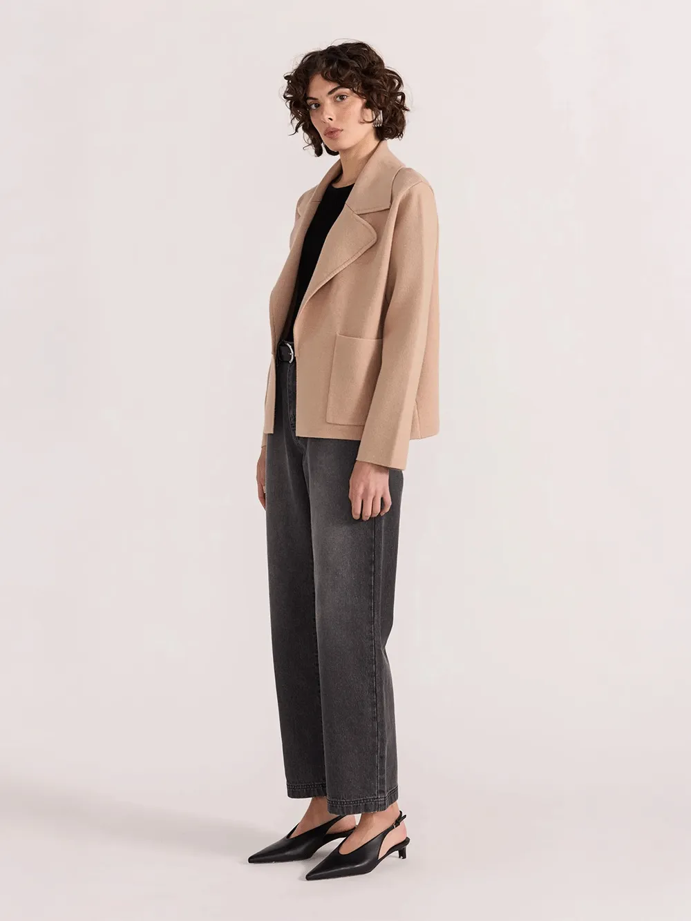Aiden Crop Coatigan
