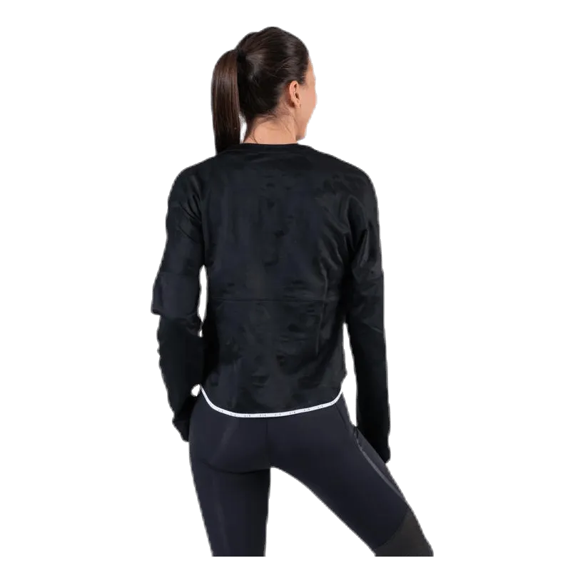 Air Midlayer Crew Black