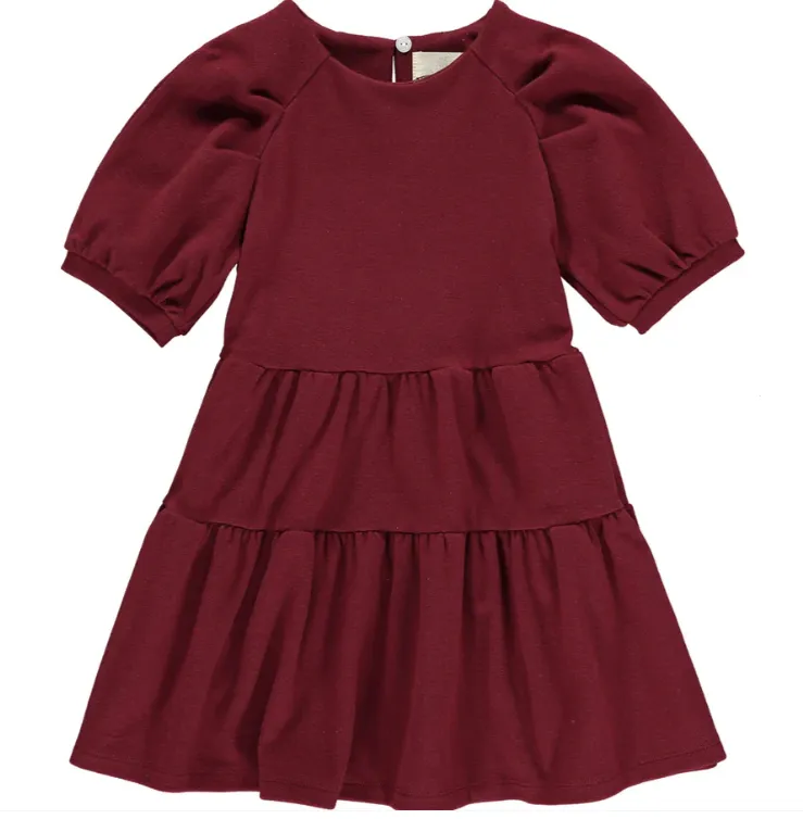 Alice Dress Burgundy