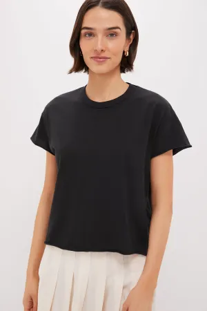 Almost Black The Crop Tee
