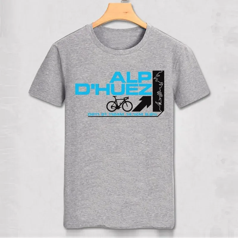 Alpe d'Huez Cycling Tee - Ride in Style