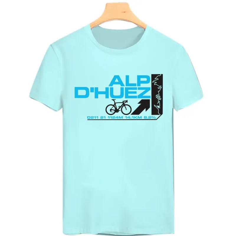 Alpe d'Huez Cycling Tee - Ride in Style