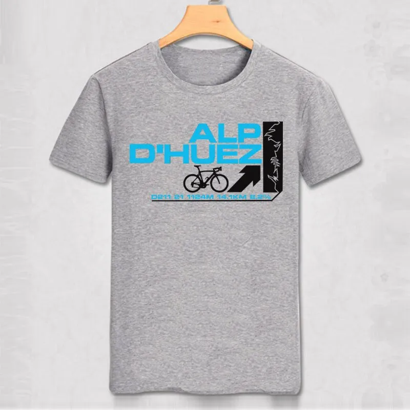 Alpe d'Huez Cycling Tee - Ride in Style