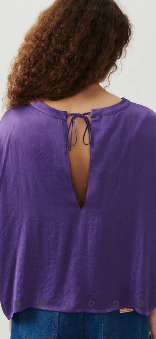 AMERICAN VINTAGE-Women's Top Widland Neon Purple