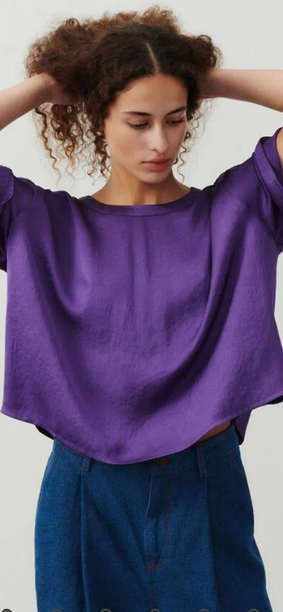 AMERICAN VINTAGE-Women's Top Widland Neon Purple