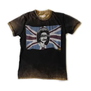 Amplified - Vintage Sex Pistols GSTQ T-Shirt - Acid Wash Black