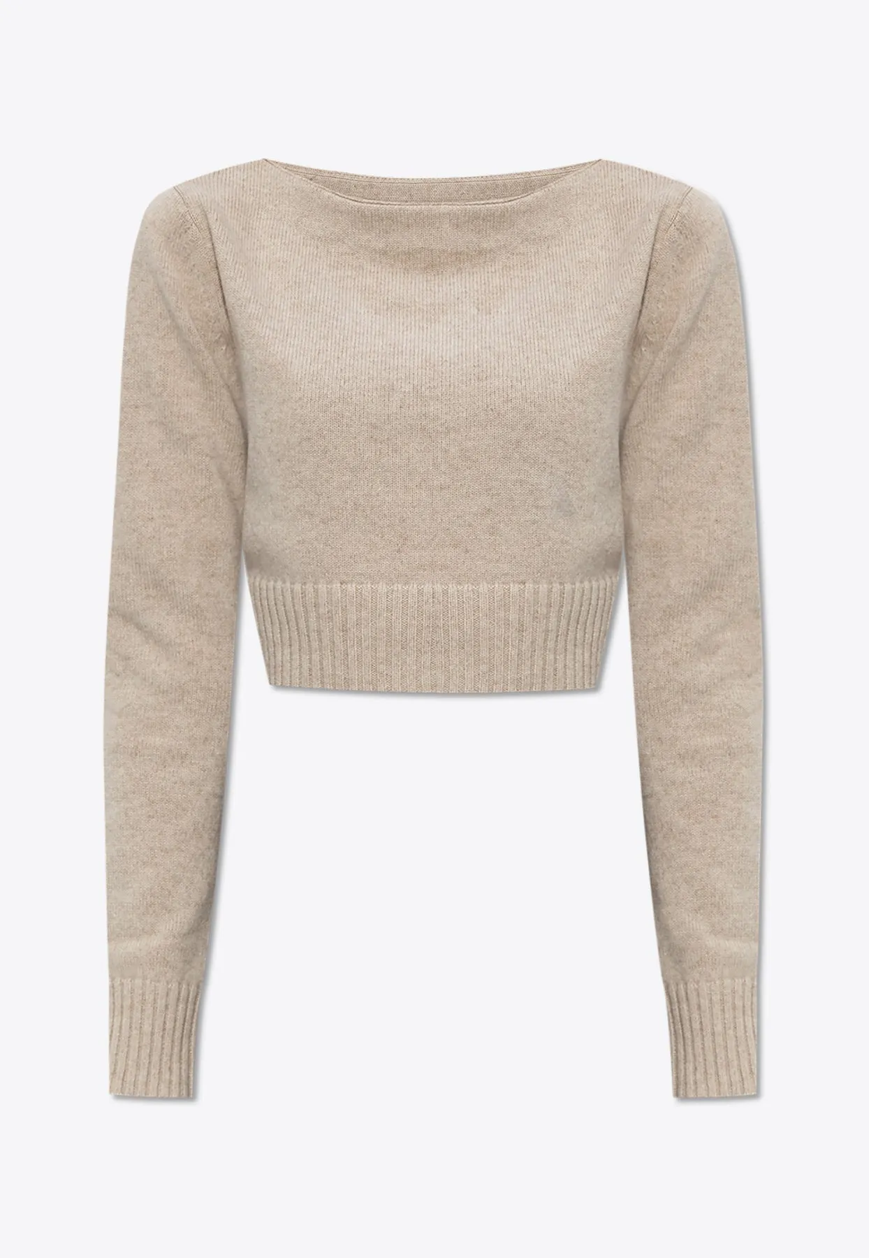 Angri Wool Cropped Sweater