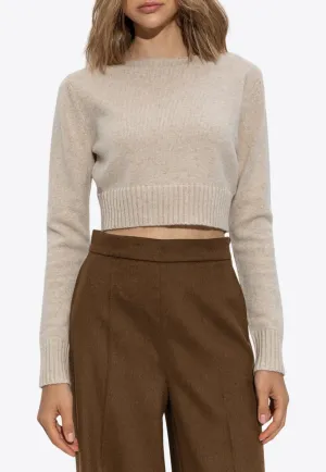 Angri Wool Cropped Sweater