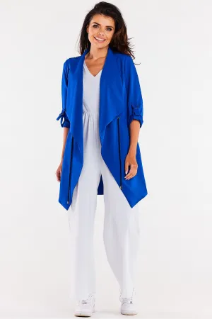 Appliquéd Luxe Loose Frock Coat