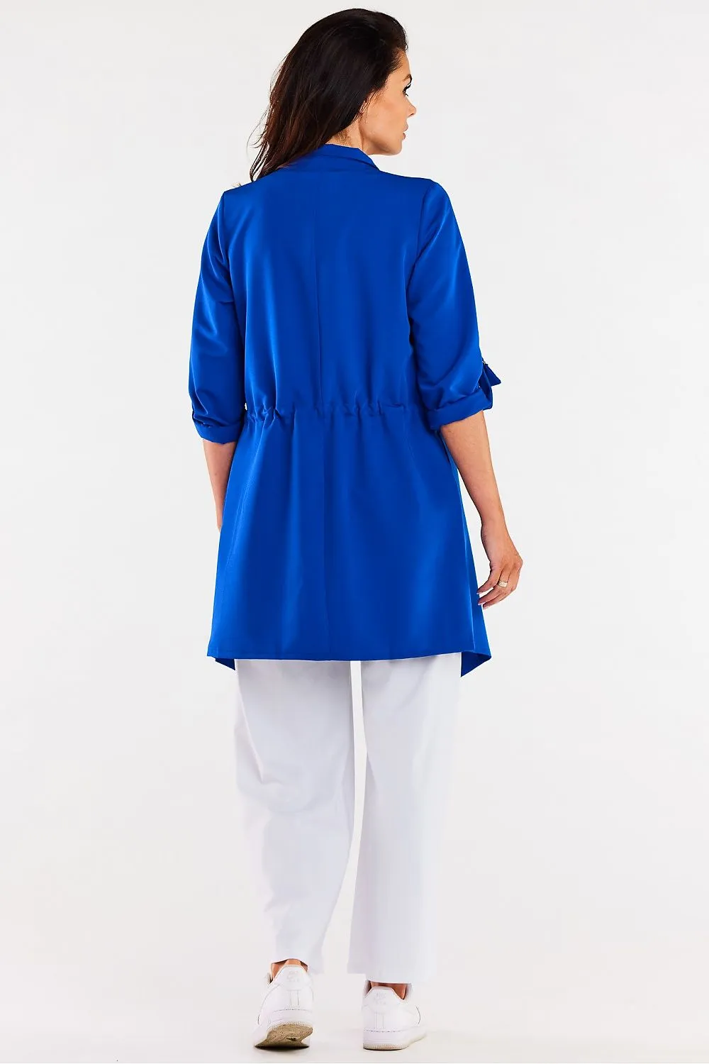 Appliquéd Luxe Loose Frock Coat