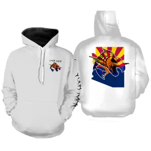 Arizona fishing fish reaper skull Custom name fishing shirts jerseys | Hoodie - NPQ942