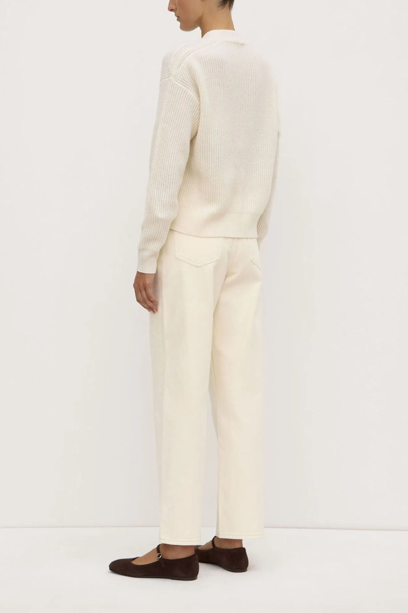 Assembly Label - Nova Long Sleeve Knit, Cream