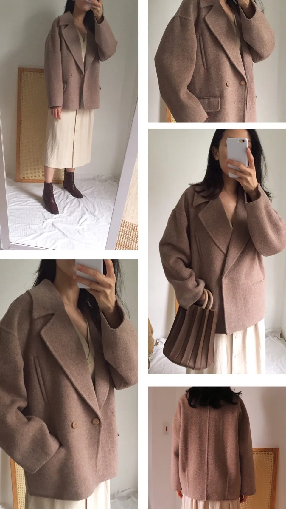 Avoine Coat -custom colours sample showcase  (more colours available)