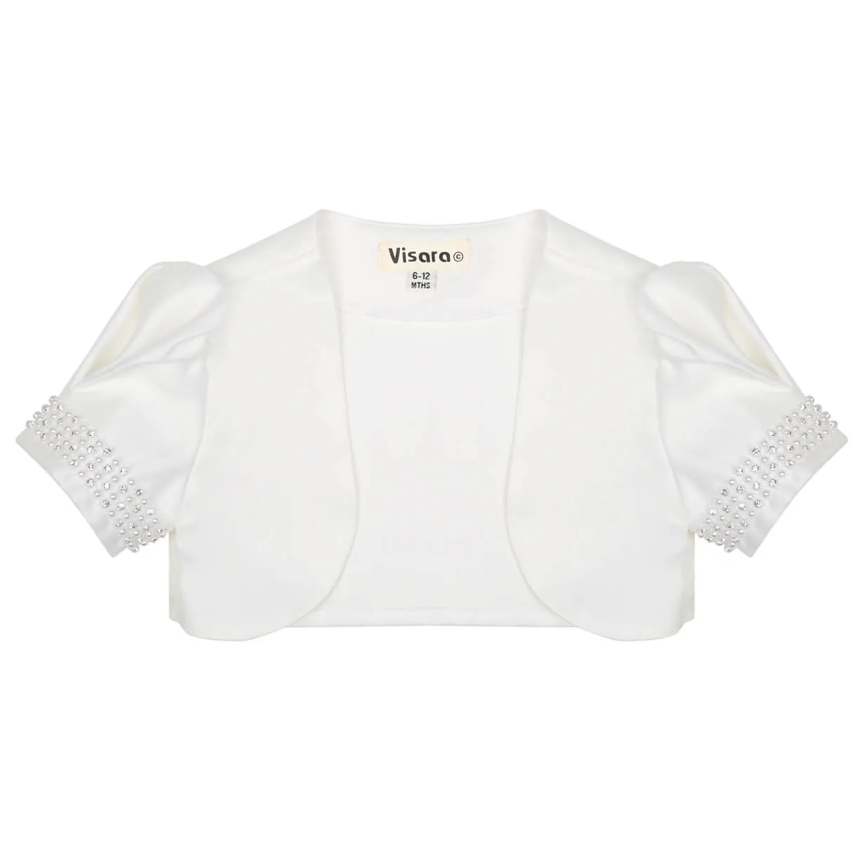 Baby Bolero - Ivory Diamante Cuff