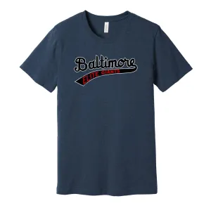 Baltimore Elite Giants Distressed Logo Shirt - Defunct Negro Baseball Team - Celebrate Black Heritage and History - Hyper Than Hype