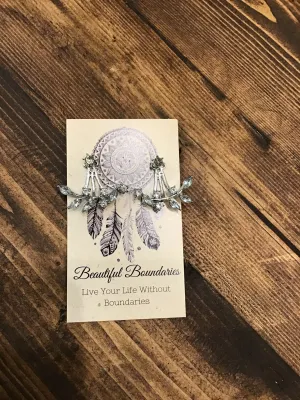 BB Crystal Leaf Earrings