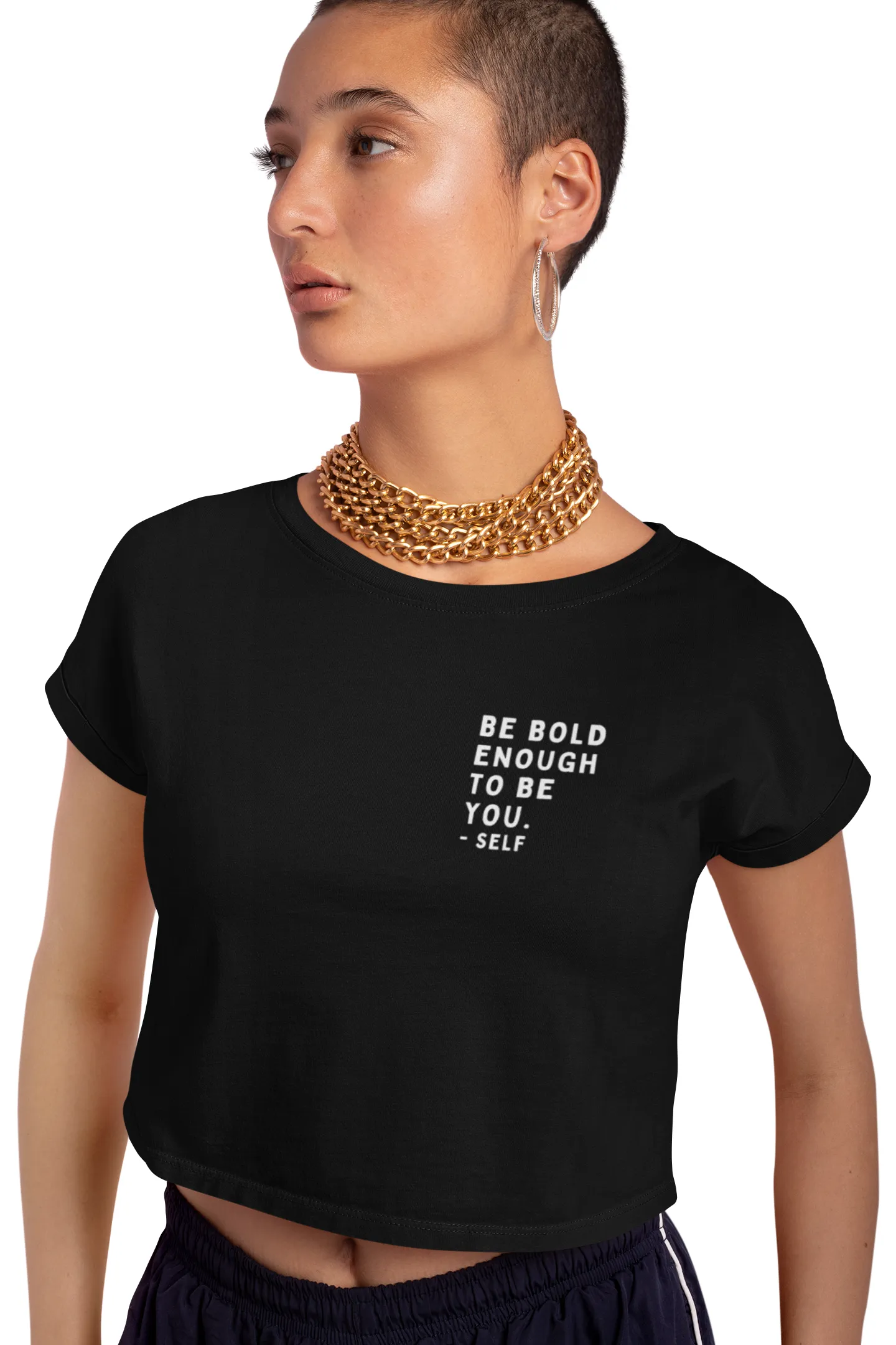 Be You Crop Tee