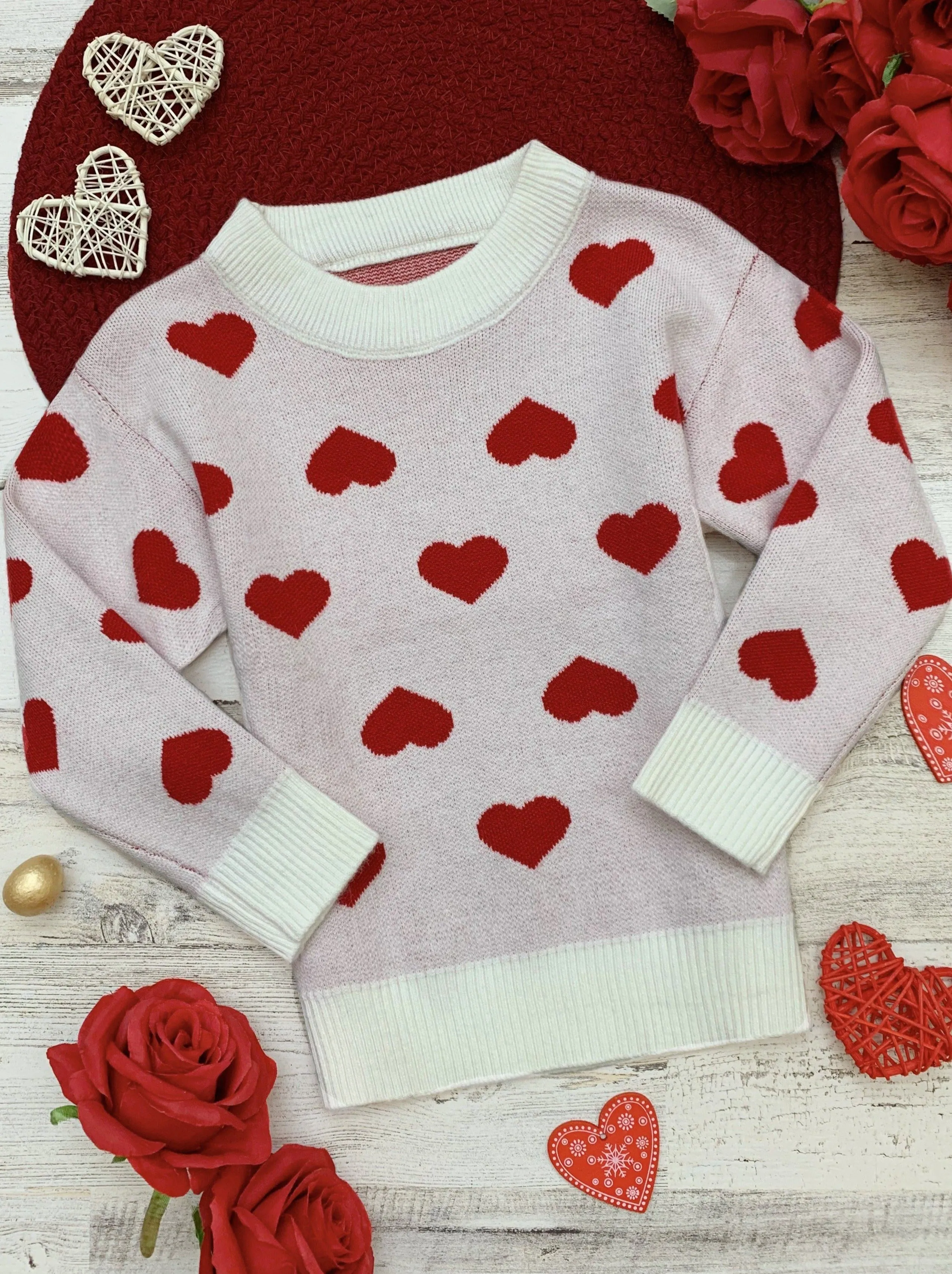 Big Hearted Knit Sweater