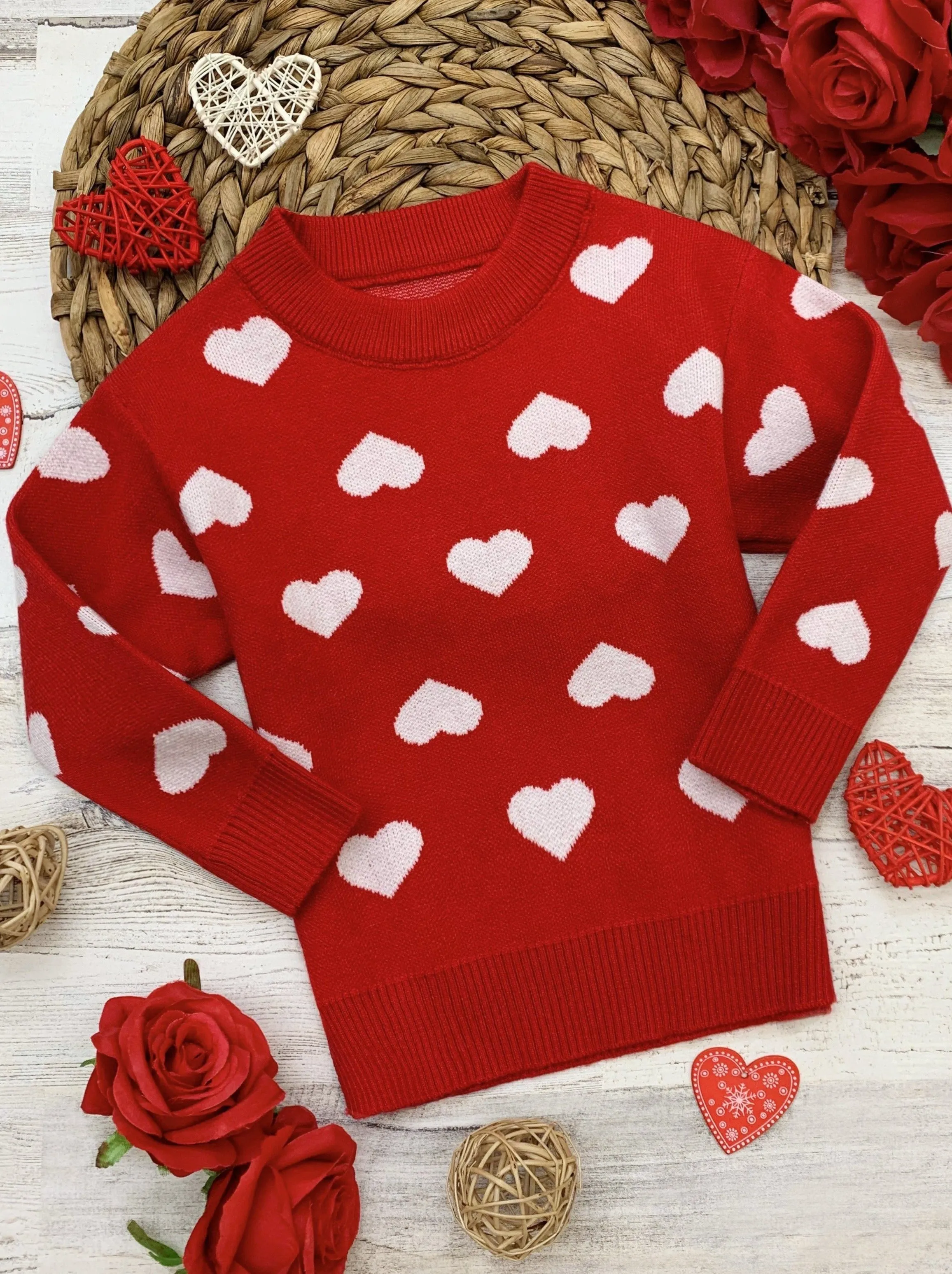 Big Hearted Knit Sweater