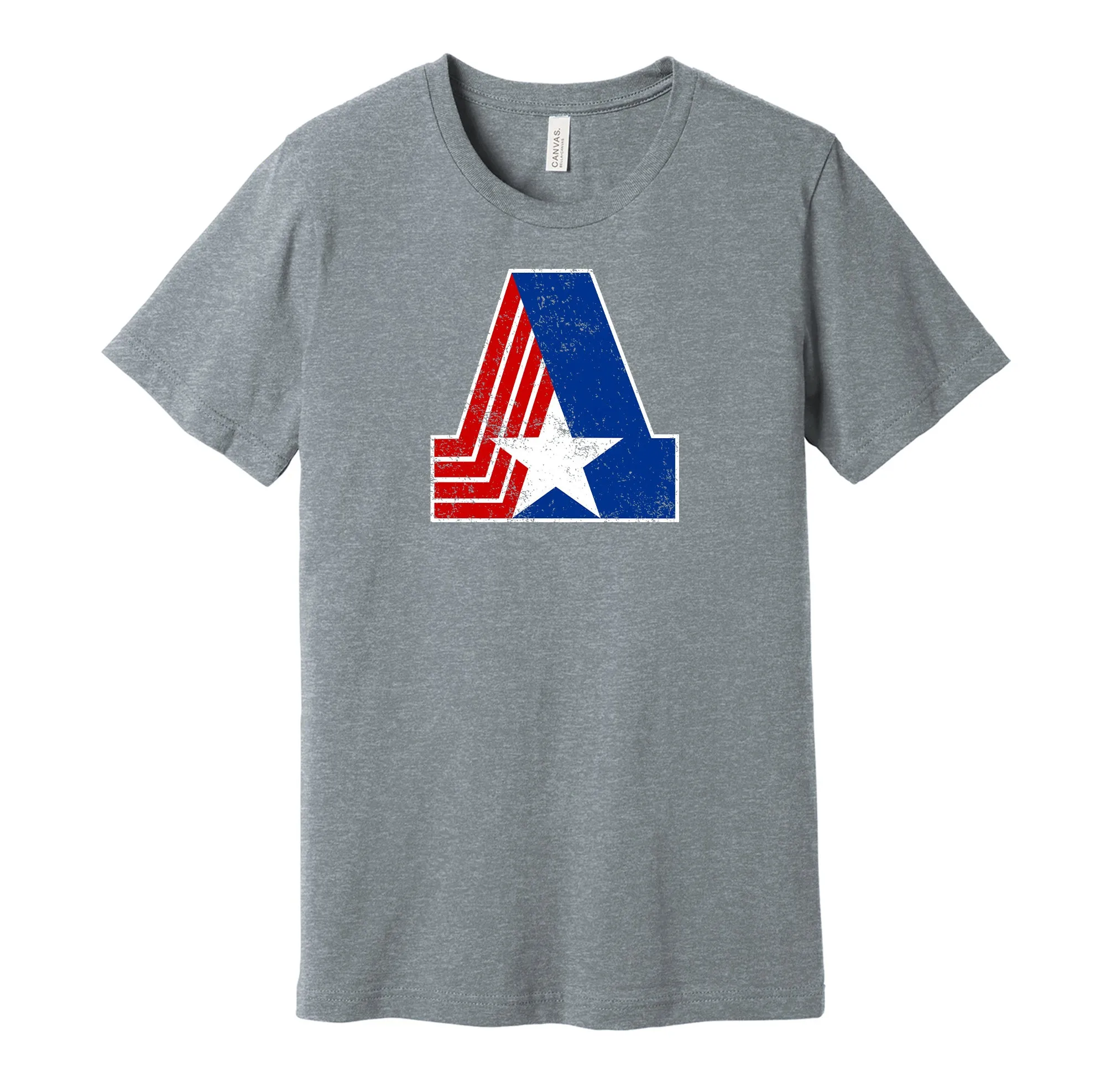 Birmingham Americans Distressed Logo Shirt - Defunct Football Team - Celebrate Alabama Heritage and History - Hyper Than Hype