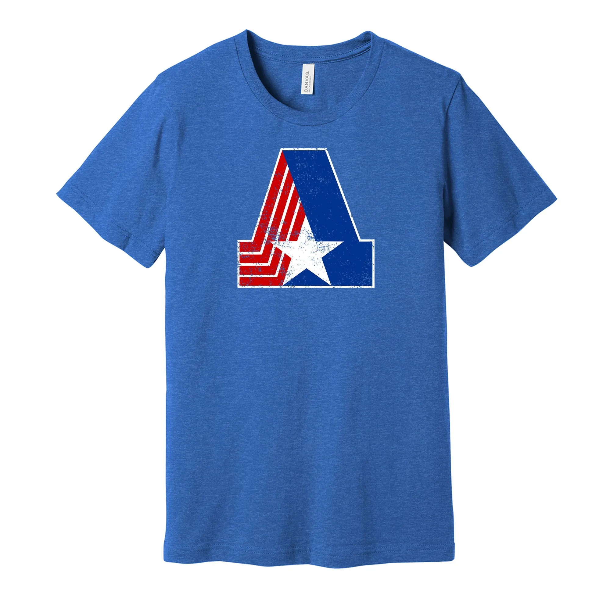 Birmingham Americans Distressed Logo Shirt - Defunct Football Team - Celebrate Alabama Heritage and History - Hyper Than Hype