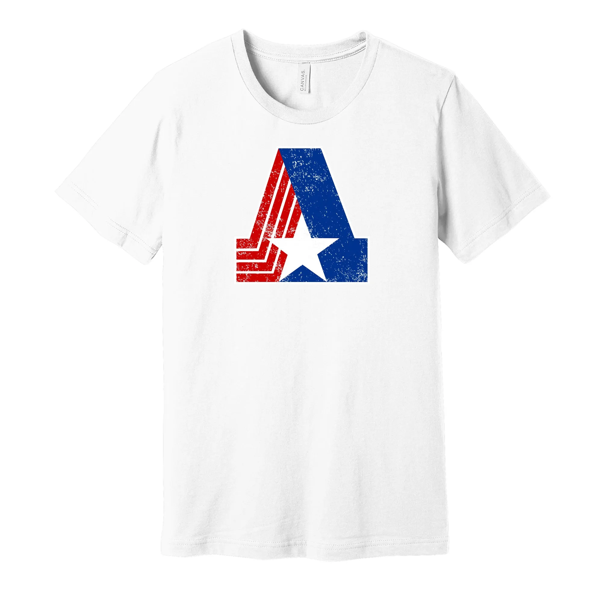 Birmingham Americans Distressed Logo Shirt - Defunct Football Team - Celebrate Alabama Heritage and History - Hyper Than Hype